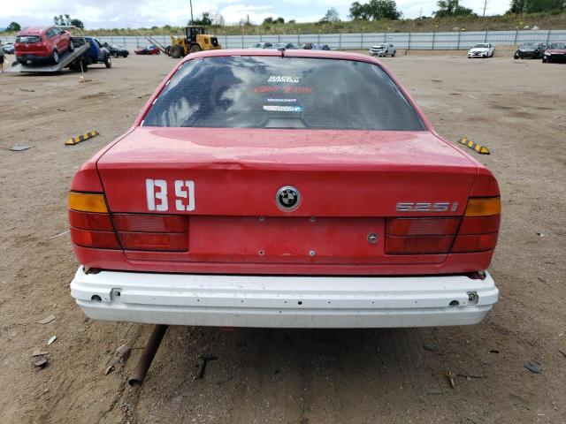 WBAHD5319NBF96231 - 1992 BMW 525 I RED photo 6