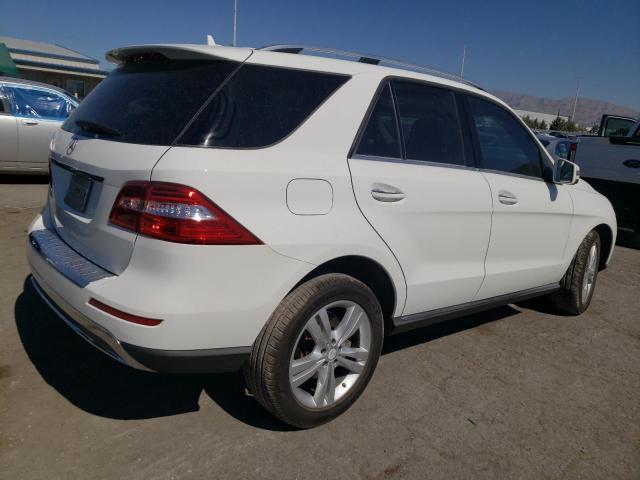 4JGDA5JB5EA279082 - 2014 MERCEDES-BENZ ML 350 WHITE photo 3