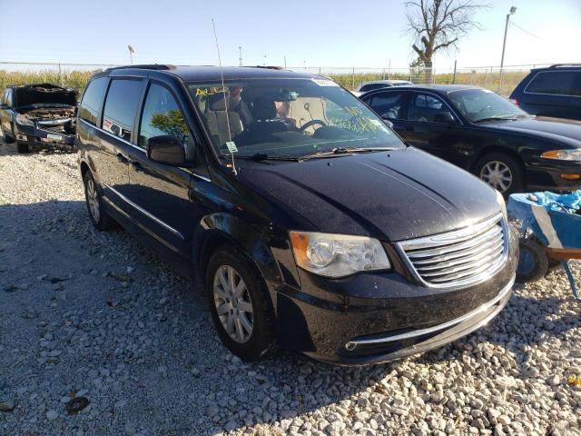 2C4RC1BG6ER143479 - 2014 CHRYSLER TOWN & COU TOURING შავი ფოტო 1