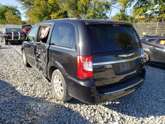 2C4RC1BG6ER143479 - 2014 CHRYSLER TOWN & COU TOURING შავი ფოტო 3