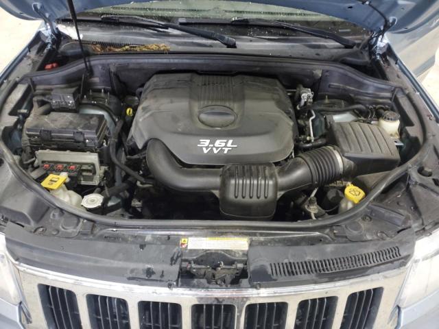 1C4RJFAG1CC280615 - 2012 JEEP GRAND CHER LAREDO BLUE photo 12