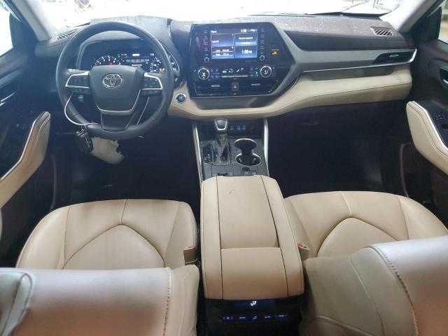 5TDGZRAH5NS123827 - 2022 TOYOTA HIGHLANDER XLE 白色 照片 8