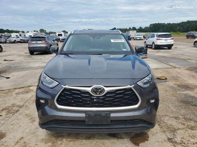 5TDGZRAH4LS017043 - 2020 TOYOTA HIGHLANDER XLE CHARCOAL photo 5