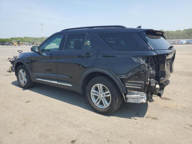 1FMSK8DH5PGA18301 - 2023 FORD EXPLORER XLT 黑色 照片 2