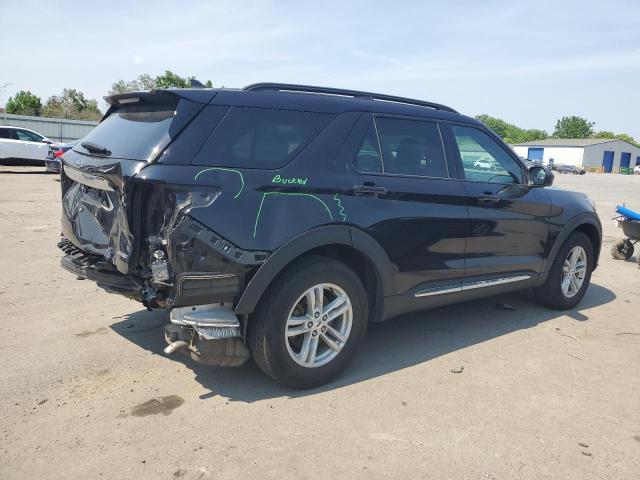 1FMSK8DH5PGA18301 - 2023 FORD EXPLORER XLT 黑色 照片 3