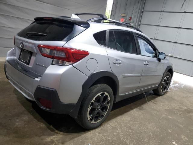 JF2GTAEC0N8282021 - 2022 SUBARU CROSSTREK PREMIUM ვერცხლისფერი ფოტო 3