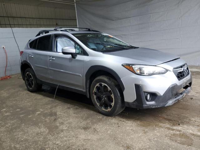 JF2GTAEC0N8282021 - 2022 SUBARU CROSSTREK PREMIUM ვერცხლისფერი ფოტო 4