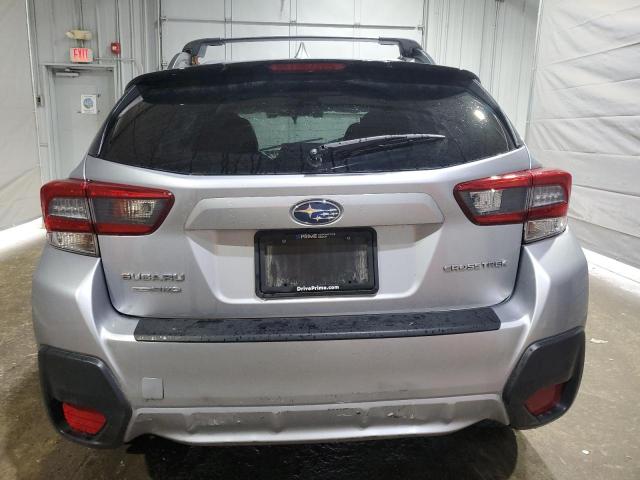JF2GTAEC0N8282021 - 2022 SUBARU CROSSTREK PREMIUM ვერცხლისფერი ფოტო 6
