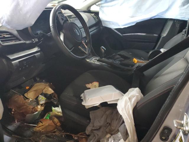 JF2GTAEC0N8282021 - 2022 SUBARU CROSSTREK PREMIUM ვერცხლისფერი ფოტო 7