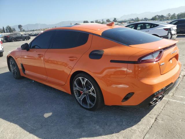 KNAE35LC9K6070416 - 2019 KIA STINGER GT ORANGE photo 2