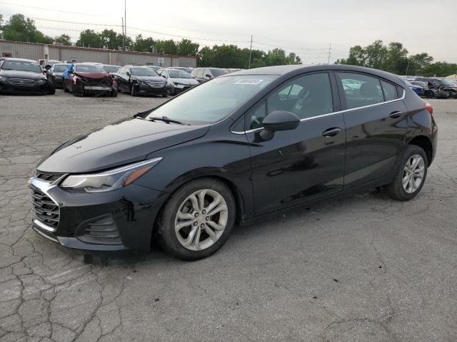 3G1BE6SM4KS543806 - 2019 CHEVROLET CRUZE LT Negro foto 1