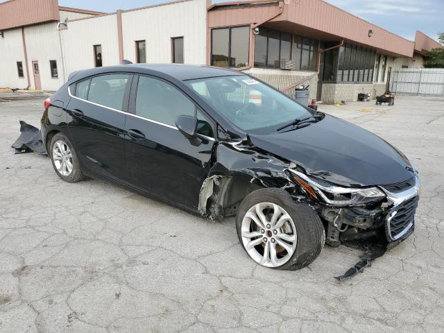 3G1BE6SM4KS543806 - 2019 CHEVROLET CRUZE LT BLACK photo 4