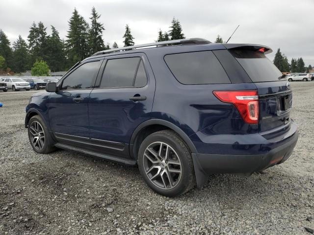 1FM5K8AR4FGA66591 - 2015 FORD EXPLORER POLICE INTERCEPTOR BLUE photo 2