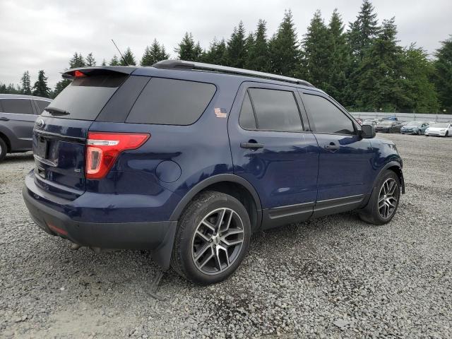 1FM5K8AR4FGA66591 - 2015 FORD EXPLORER POLICE INTERCEPTOR BLUE photo 3