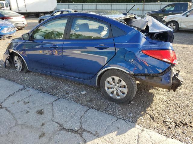 KMHCT4AE3GU005794 - 2016 HYUNDAI ACCENT SE BLUE photo 2