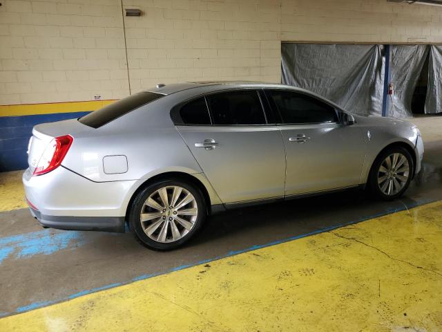 1LNHL9FTXDG602817 - 2013 LINCOLN MKS SILVER photo 3