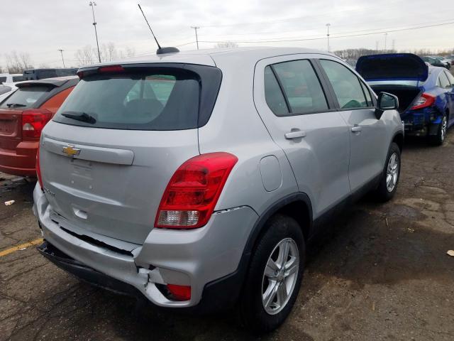 3GNCJNSBXKL169140 - 2019 CHEVROLET TRAX LS  photo 4