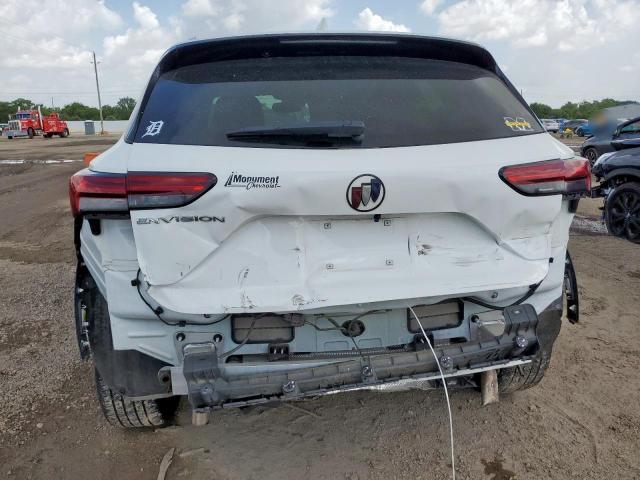 LRBAZLR45PD098087 - 2023 BUICK ENVISION PREFERRED WHITE photo 6