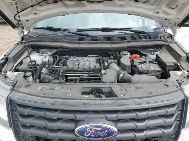 1FM5K8AR4GGD16168 - 2016 FORD EXPLORER POLICE INTERCEPTOR WHITE photo 12