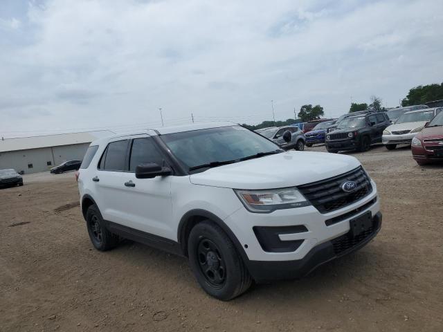 1FM5K8AR4GGD16168 - 2016 FORD EXPLORER POLICE INTERCEPTOR WHITE photo 4