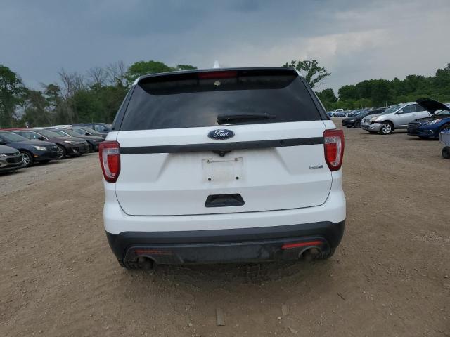 1FM5K8AR4GGD16168 - 2016 FORD EXPLORER POLICE INTERCEPTOR WHITE photo 6