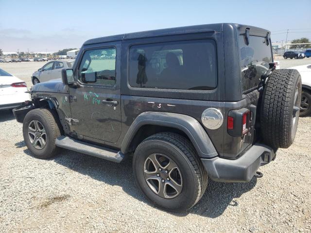 1C4GJXAG4KW597069 - 2019 JEEP WRANGLER SPORT GRAY photo 2