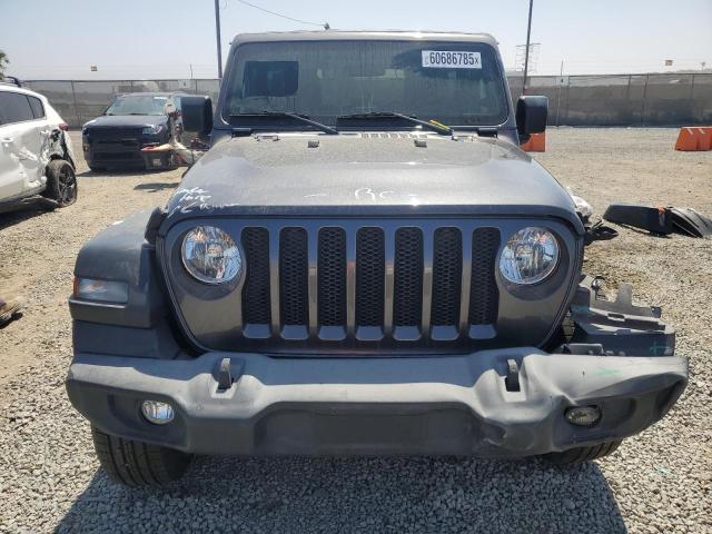 1C4GJXAG4KW597069 - 2019 JEEP WRANGLER SPORT GRAY photo 5