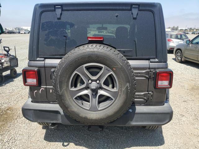 1C4GJXAG4KW597069 - 2019 JEEP WRANGLER SPORT GRAY photo 6