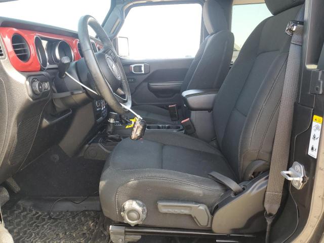 1C4GJXAG4KW597069 - 2019 JEEP WRANGLER SPORT GRAY photo 7