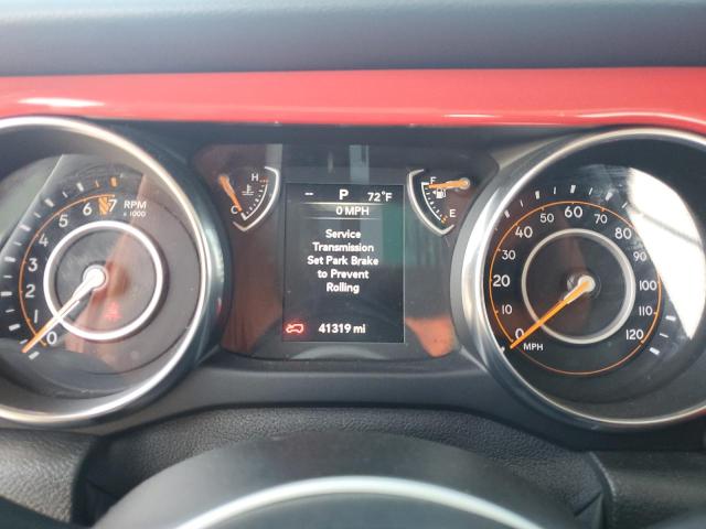 1C4GJXAG4KW597069 - 2019 JEEP WRANGLER SPORT GRAY photo 9