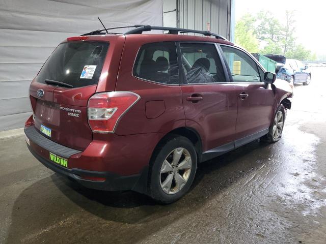 JF2SJADC4FH426740 - 2015 SUBARU FORESTER 2.5I PREMIUM RED photo 3