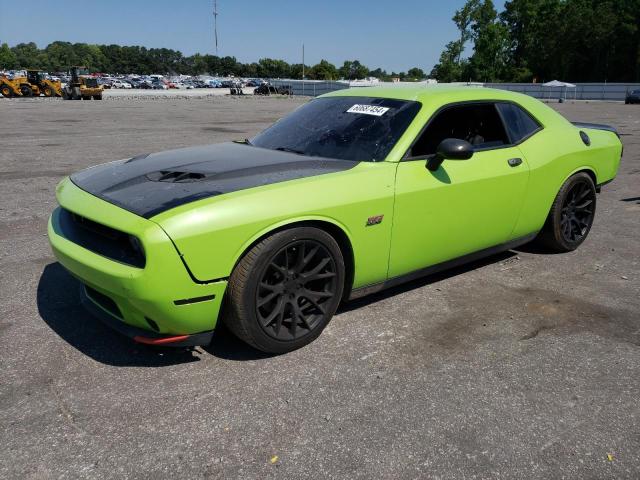 2C3CDZATXFH701670 - 2015 DODGE CHALLENGER SXT GREEN photo 1