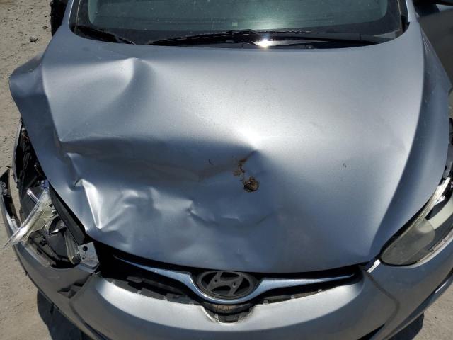 5NPDH4AE0FH648929 - 2015 HYUNDAI ELANTRA SE SILVER photo 11