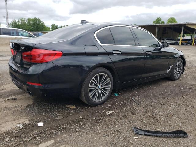 WBAJA7C32HWA70978 - 2017 BMW 530 XI Սև լուսանկար 3