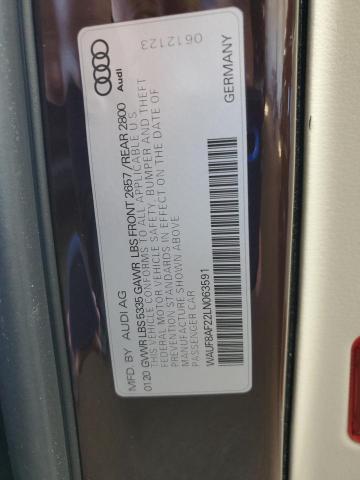 WAUF8AF22LN063591 - 2020 AUDI A6 PRESTIGE Qəhvəyi foto 13