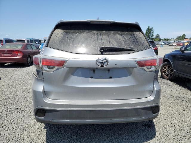 5TDJKRFH8ES023532 - 2014 TOYOTA HIGHLANDER XLE SILVER photo 6