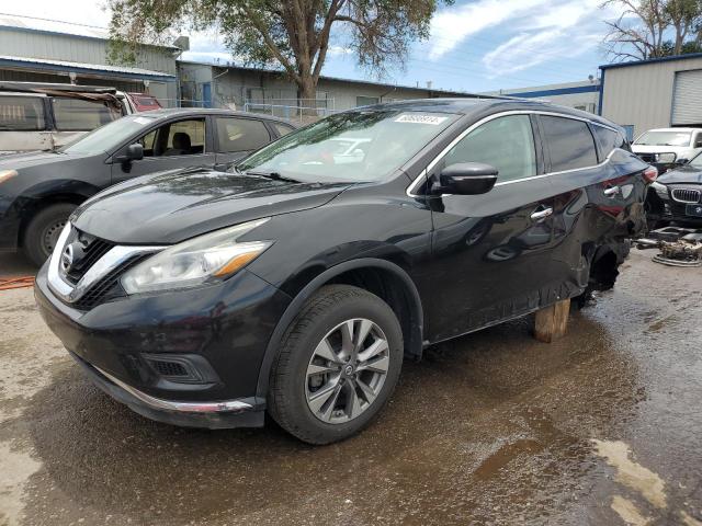 5N1AZ2MG3FN243578 - 2015 NISSAN MURANO S BLACK photo 1