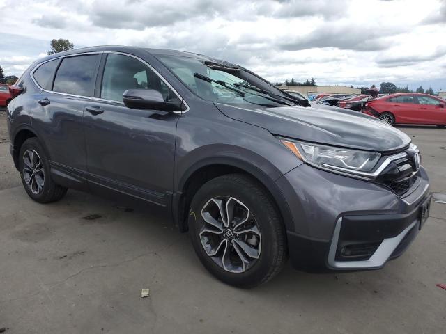 2HKRW2H84MH612593 - 2021 HONDA CR-V EXL GRAY photo 4