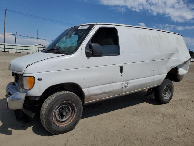 1FTNE24L82HA95063 - 2002 FORD ECONOLINE E250 VAN WHITE photo 1