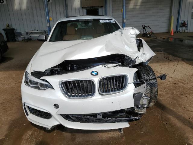 WBA2J7C56JVD60576 - 2018 BMW M240XI WHITE photo 5