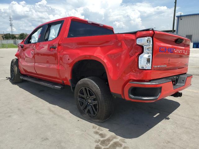 1GCPABEK3PZ121838 - 2023 CHEVROLET SILVERADO C1500 CUSTOM RED photo 2