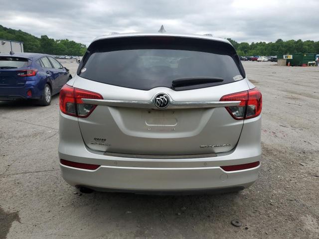 LRBFXBSA2HD110333 - 2017 BUICK ENVISION ESSENCE SILVER photo 6