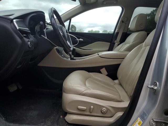 LRBFXBSA2HD110333 - 2017 BUICK ENVISION ESSENCE SILVER photo 7