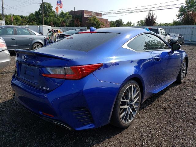 JTHHE5BC7F5004324 - 2015 LEXUS RC 350 BLUE photo 3