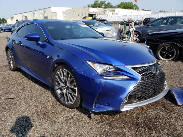 JTHHE5BC7F5004324 - 2015 LEXUS RC 350 BLUE photo 4