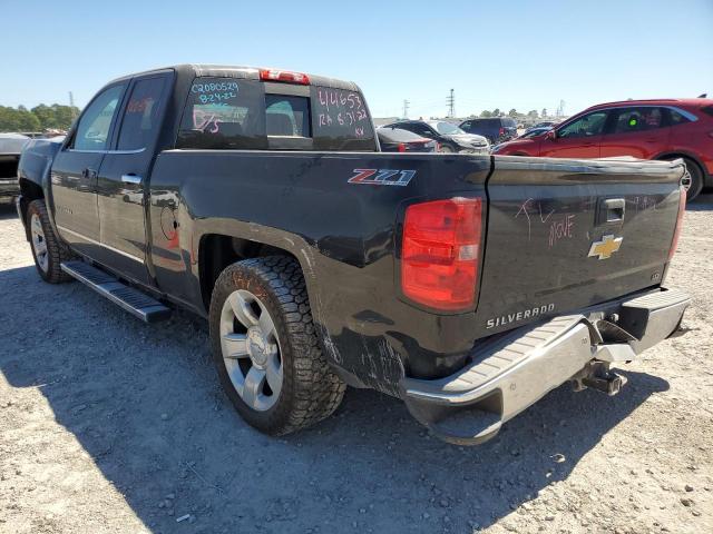 1GCVKSEC3FZ176186 - 2015 CHEVROLET SILVERADO BLACK photo 3