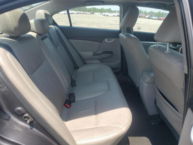 19XFB2F90FE243331 - 2015 HONDA CIVIC EXL GRAY photo 10