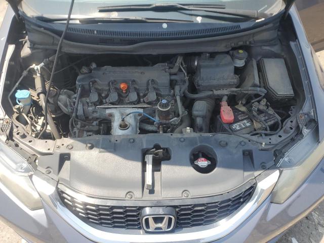 19XFB2F90FE243331 - 2015 HONDA CIVIC EXL GRAY photo 11