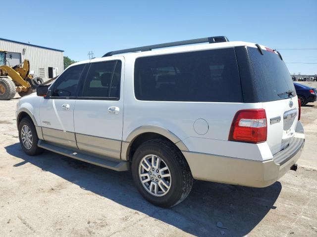 1FMFK185X7LA46563 - 2007 FORD EXPEDITION EL EDDIE BAUER WHITE photo 2