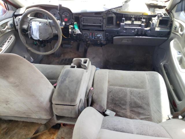 2G1WF52E349349625 - 2004 CHEVROLET IMPALA RED photo 8